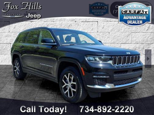 Diamond Black Crystal Pearlcoat 2024 Jeep Grand Cherokee L Limited