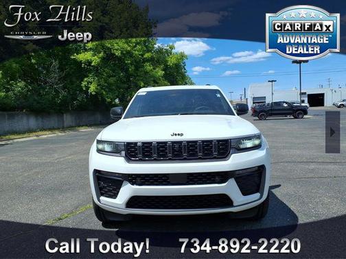 Bright White Clearcoat 2026 Jeep Grand Cherokee L Limited