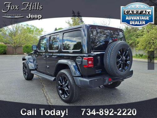 Black Clearcoat 2025 Jeep Wrangler 4xe Sahara
