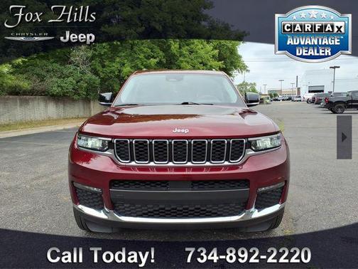 Velvet Red Pearlcoat 2023 Jeep Grand Cherokee L Limited