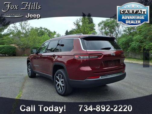 Velvet Red Pearlcoat 2023 Jeep Grand Cherokee L Limited