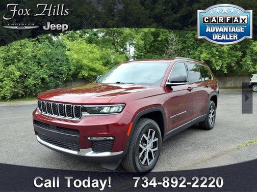 Velvet Red Pearlcoat 2023 Jeep Grand Cherokee L Limited
