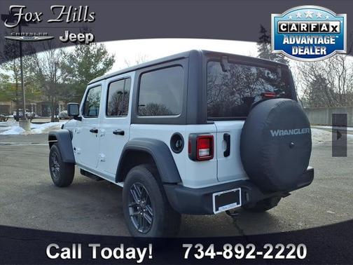 Bright White Clearcoat 2026 Jeep Wrangler Sport