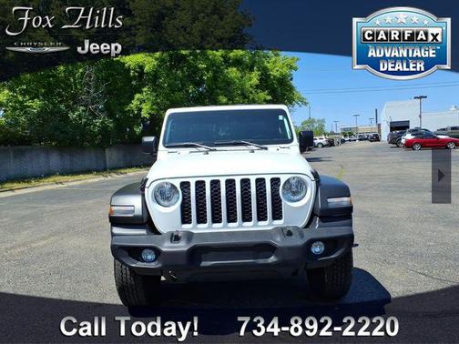 Bright White Clearcoat 2020 Jeep Gladiator Sport S