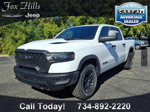 Bright White Clearcoat 2026 RAM 1500 Rebel