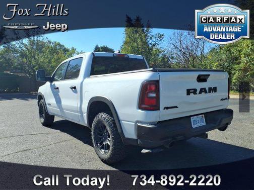 Bright White Clearcoat 2026 RAM 1500 Rebel