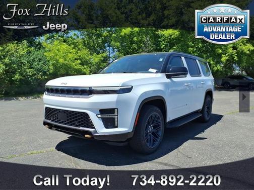 Bright White Clearcoat 2026 Jeep Grand Wagoneer