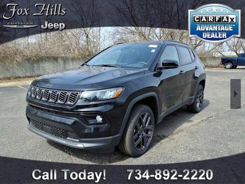 Diamond Black Crystal Pearlcoat 2026 Jeep Compass Limited