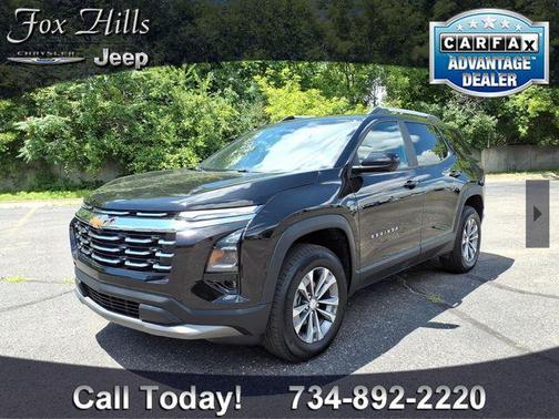 Black Metallic 2025 Chevrolet Equinox LT