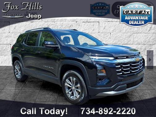 Black Metallic 2025 Chevrolet Equinox LT