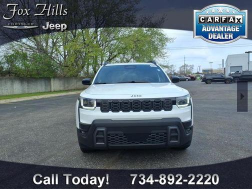 Bright White Clearcoat 2026 Jeep Cherokee Laredo 4x4
