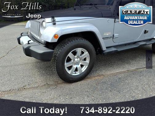 Billet Silver Metallic Clearcoat 2015 Jeep Wrangler Unlimited Sahara