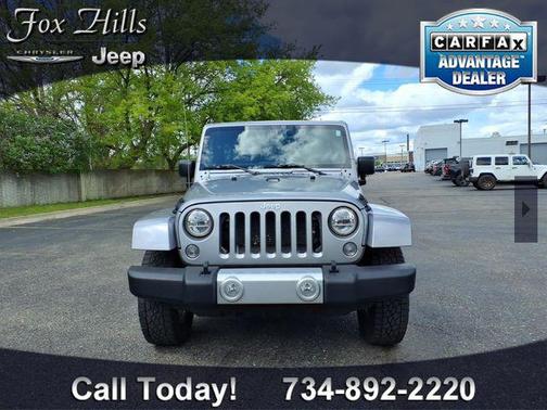 Billet Silver Metallic Clearcoat 2015 Jeep Wrangler Unlimited Sahara
