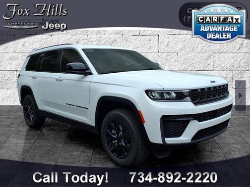 Bright White Clearcoat 2026 Jeep Grand Cherokee L Altitude