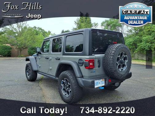 Sting-Gray Clearcoat 2023 Jeep Wrangler 4xe Rubicon