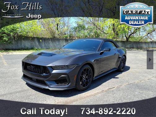 Gray Metallic 2024 Ford Mustang GT Premium