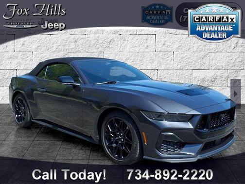 Gray Metallic 2024 Ford Mustang GT Premium