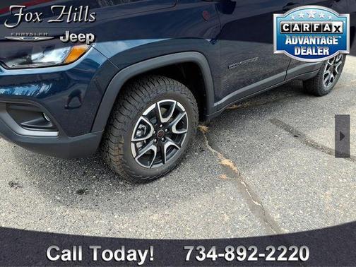 Fathom Blue Pearl Coat 2026 Jeep Compass Trailhawk