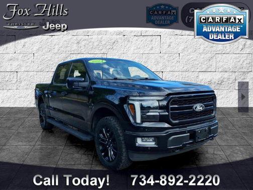 Agate Black Metallic 2024 Ford F-150 Lariat