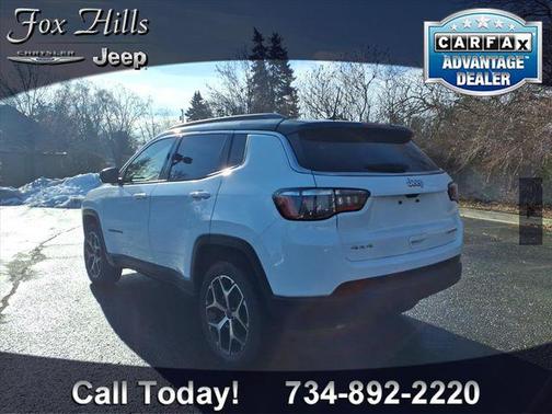 Bright White Clearcoat 2026 Jeep Compass Limited