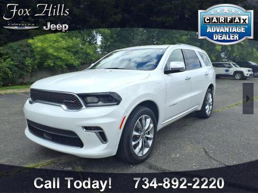 White Knuckle Clearcoat 2023 Dodge Durango Citadel AWD
