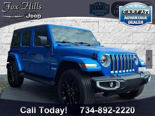 2022 Jeep Wrangler Unlimited 4xe Sahara