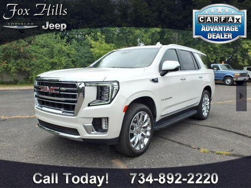 White Frost 2024 GMC Yukon SLT
