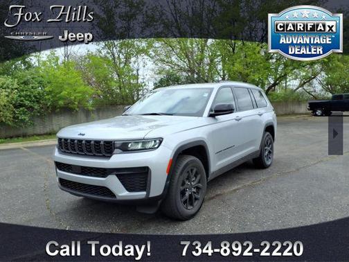 Silver Zynith 2026 Jeep Grand Cherokee L Altitude