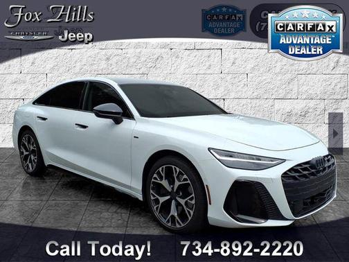 Glacier White Metallic 2026 Audi A6 Premium Plus quattro S tronic