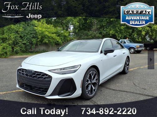 Glacier White Metallic 2026 Audi A6 Premium Plus quattro S tronic