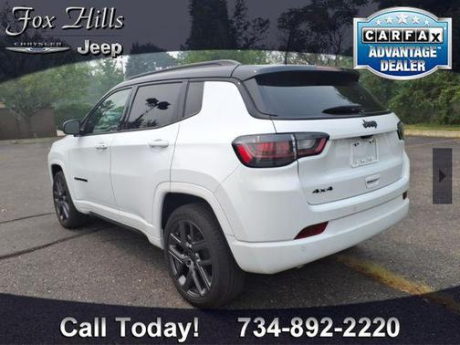 Bright White Clearcoat 2025 Jeep Compass Limited