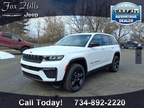Bright White Clearcoat 2026 Jeep Grand Cherokee Limited