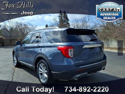 Gray 2021 Ford Explorer Limited