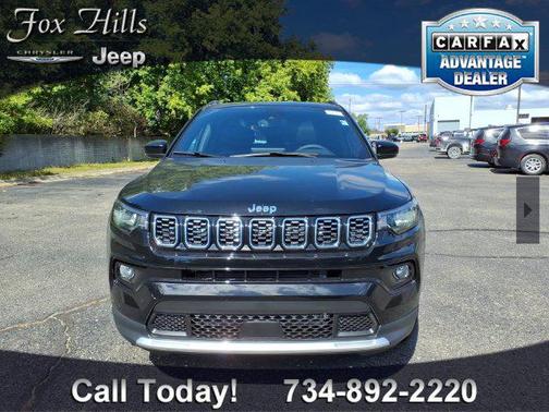 Diamond Black 2026 Jeep Compass Limited