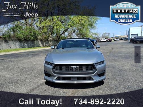 Silver 2024 Ford Mustang EcoBoost Premium