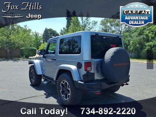 Billet Silver Metallic Clearcoat 2016 Jeep Wrangler Rubicon
