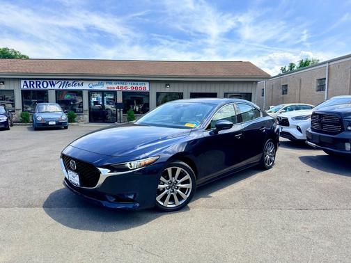 Deep Crystal Blue Mica 2020 Mazda Mazda3 Premium Package FWD