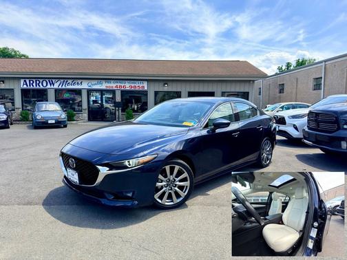 Deep Crystal Blue Mica 2020 Mazda Mazda3 Premium Package FWD