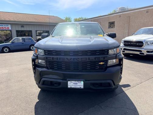 Shadow Gray Metallic 2019 Chevrolet Silverado 1500 4WD Crew Cab 157" Work Truck