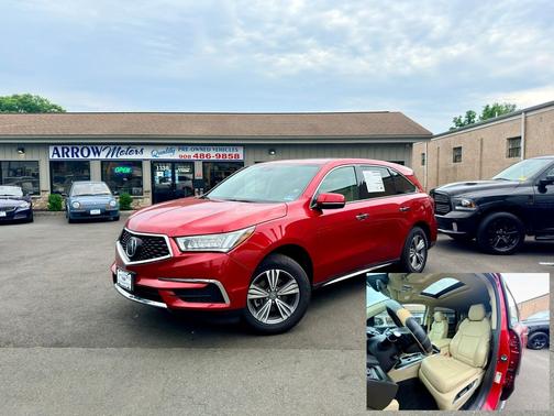Performance Red Pearl 2019 Acura MDX SH-AWD