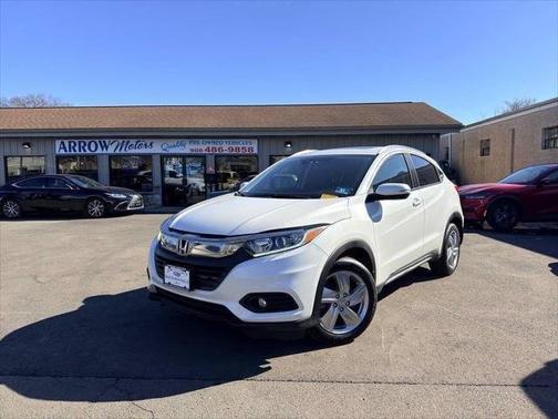 Platinum White Pearl 2020 Honda HR-V EX AWD CVT