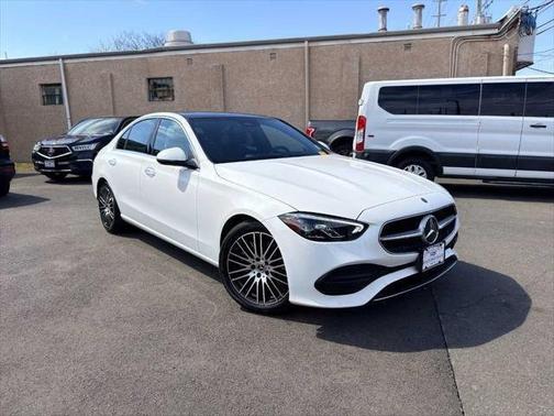 Polar White 2023 Mercedes-Benz C-Class C 300 4MATIC Sedan
