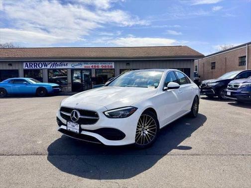 Polar White 2023 Mercedes-Benz C-Class C 300 4MATIC Sedan
