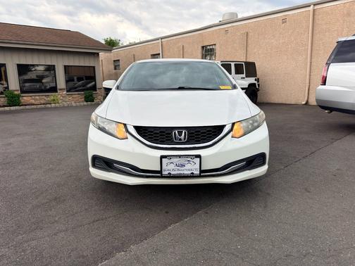 Taffeta White 2015 Honda Civic 4dr CVT SE