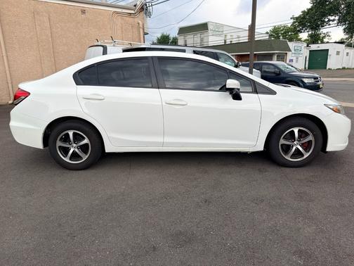 Taffeta White 2015 Honda Civic 4dr CVT SE