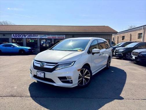 White Diamond Pearl 2019 Honda Odyssey Elite Auto