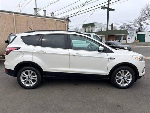 White Platinum Metallic Tri-Coat 2018 Ford Escape SEL 4WD