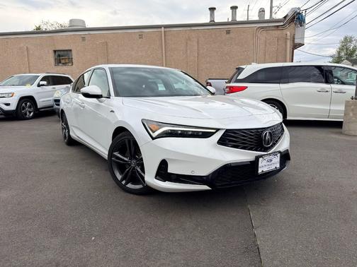 Platinum White Pearl 2023 Acura Integra Manual w/A-Spec Technology Package