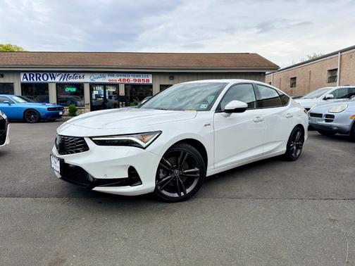Platinum White Pearl 2023 Acura Integra Manual w/A-Spec Technology Package