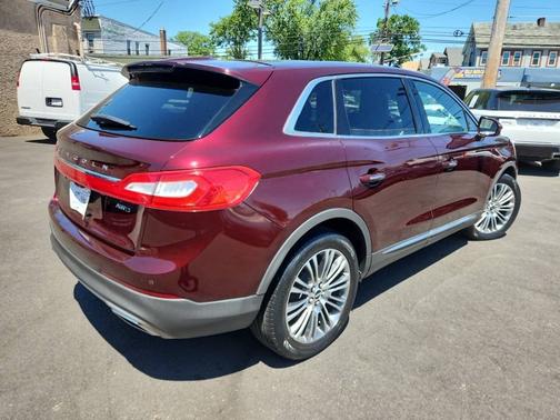 Burgundy Velvet Metallic Tinted Clearcoat 2018 Lincoln MKX Reserve AWD